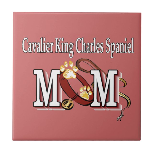 Azulejo Cavalier King Charles Spaniel Mom Gifts (Frente)