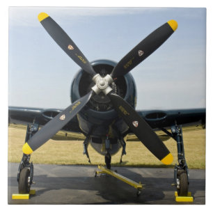 Azulejo Caza embarcado Grumman F8F Bearcat de la Marina en