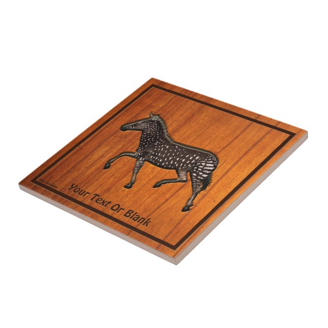 Azulejo Cebra de dot de polka tallada (Lado)