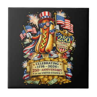Azulejo Celebración del 250 aniversario de la independenci