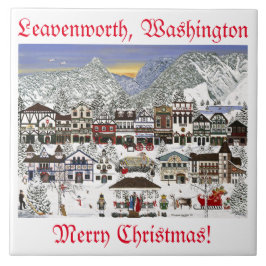 Azulejo Celebrando las vacaciones en Leavenworth