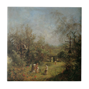 Azulejo Cementerio abandonado en Goisern