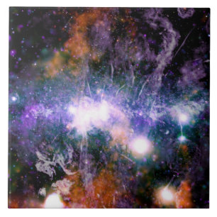 Azulejo Centro Galáctico de la Galaxia Vía Láctea Hubble