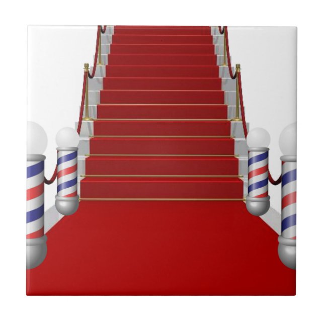 Azulejo Ceramic Tile Barbershop (Frente)