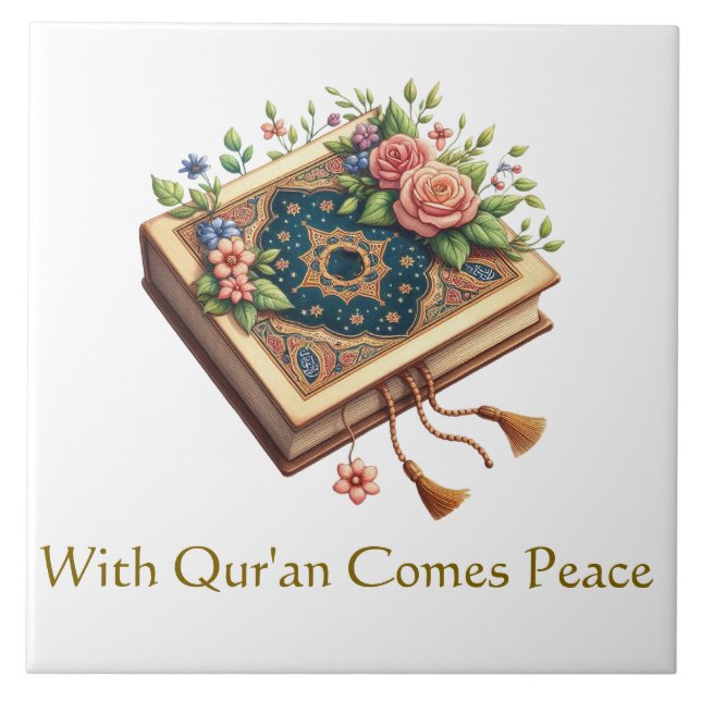 Azulejo Ceramic Tile-Islamic Decorative Ceramic Tile (Frente)