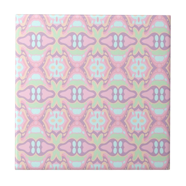 Azulejo Ceramic Tile Pastel (Frente)
