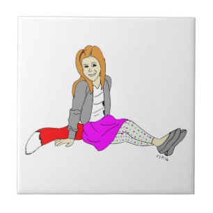 Azulejo cerámica foxy chica