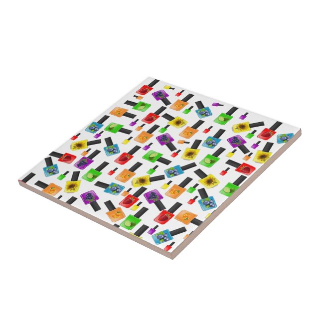 Azulejo Cerámica Fruta de Nilo Salon Polaco Nail (Lado)