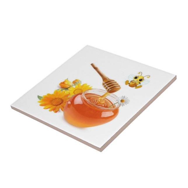 Azulejo Cerámica Tile Honey Bee (Lado)