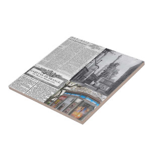 Azulejo Cerámica Tile Paris Francia