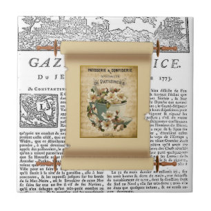 Azulejo Cerámica Tile Paris Francia