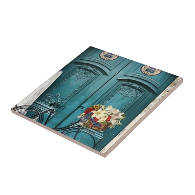 Azulejo Cerámica Tile Paris Francia (Lado)