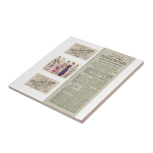 Azulejo Cerámica Tile Paris Francia