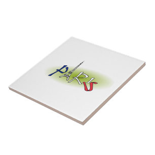 Azulejo Cerámica Tile Paris Francia