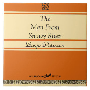 Azulejo Cerámicas estilo retro de Banjo Paterson