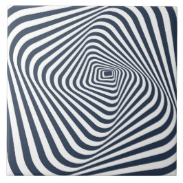 Azulejo cerámico - A través del túnel abstracto mo