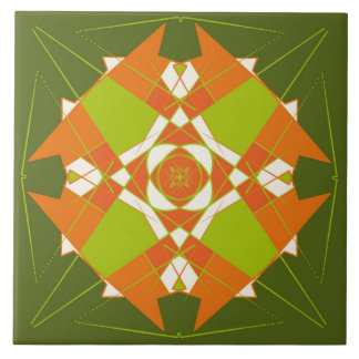 azulejo cerámico abstracto elegante verde
