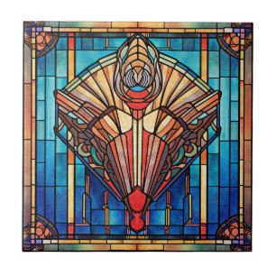 Azulejo Cerámico Art Déco