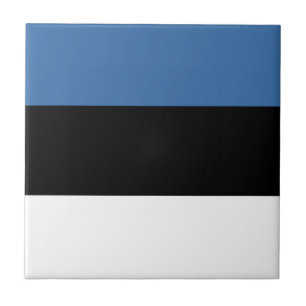 Azulejo Cerámico Bandera de Estonia