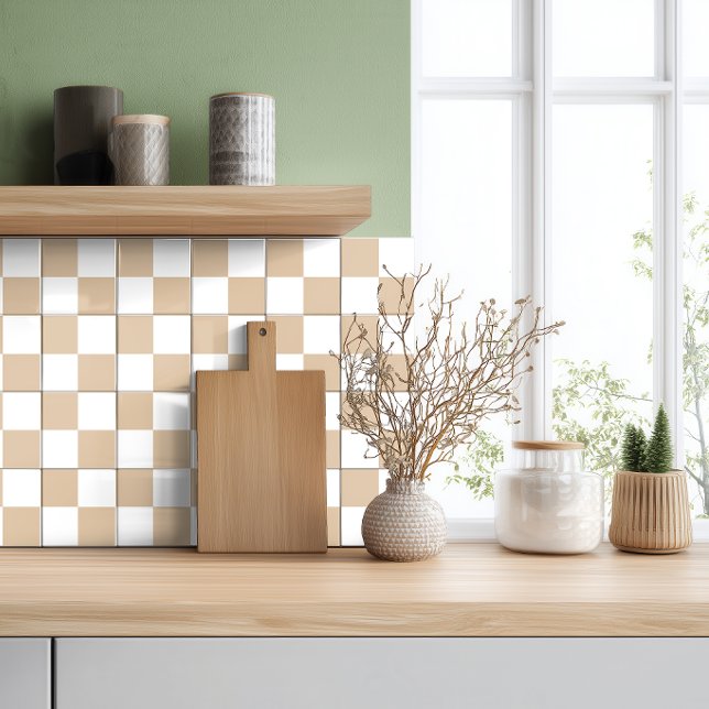 Azulejo Cerámico Cuadrado Beige Neutro (Subido por el creador)