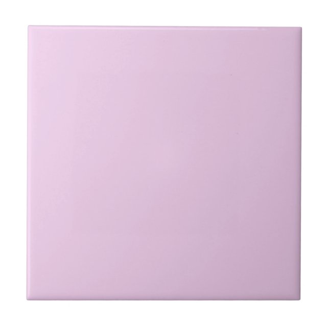 Azulejo Cerámico Cuadrado Morado Claro (Frente)