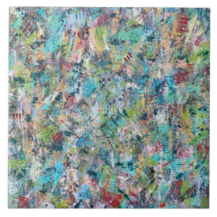 Azulejo Cerámico de 6 x 6 Blue Meadow
