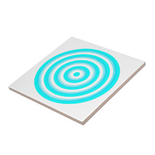 Azulejo Cerámico de Círculos Concéntricos