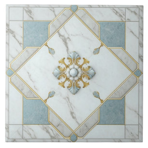 Azulejo Cerámico de Color de Mármol con Mosaico de