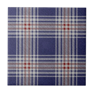 Azulejo Cerámico de Estilo de Patrón de Tela Azul
