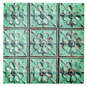 Azulejo Cerámico de Estilo Rústico Vintage
