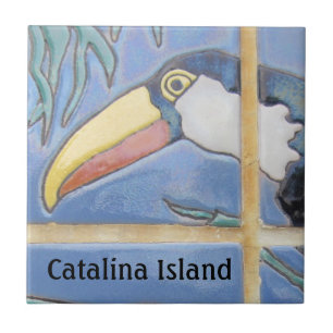 AZULEJO CERÁMICO DE LA ISLA CATALINA CARA DE CATAL