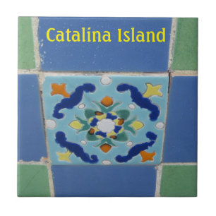 AZULEJO CERÁMICO DE LA ISLA CATALINA CICLO DE COLO