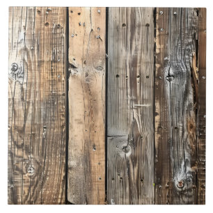 Azulejo Cerámico de Madera Rústica Chic Desgastado