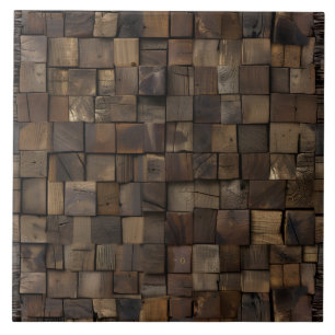 Azulejo Cerámico de Madera Rústica Chic Desgastado