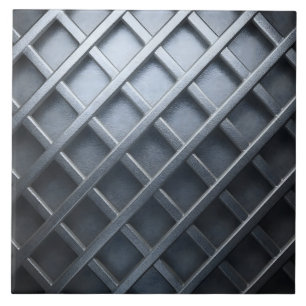 Azulejo Cerámico de Metal Relevado