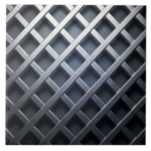 Azulejo Cerámico de Metal Relevado