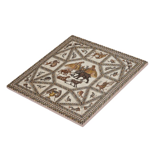 Azulejo Cerámico de Mosaico Romano (Lado)