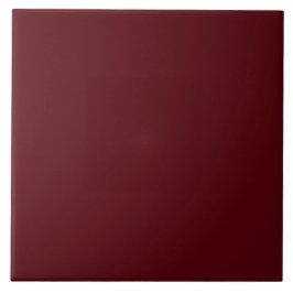 Azulejo Cerámico de Otoño Granate Burgundy Sólido