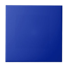 Azulejo Cerámico de Patrón Fractal 2: Azul Real