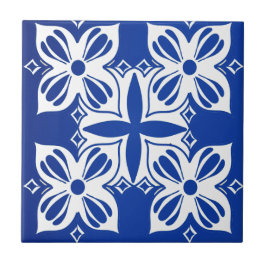 Azulejo Cerámico de Patrón Jaipur Tradicional
