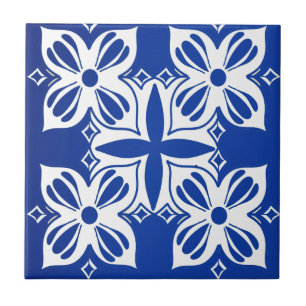 Azulejo Cerámico de Patrón Jaipur Tradicional