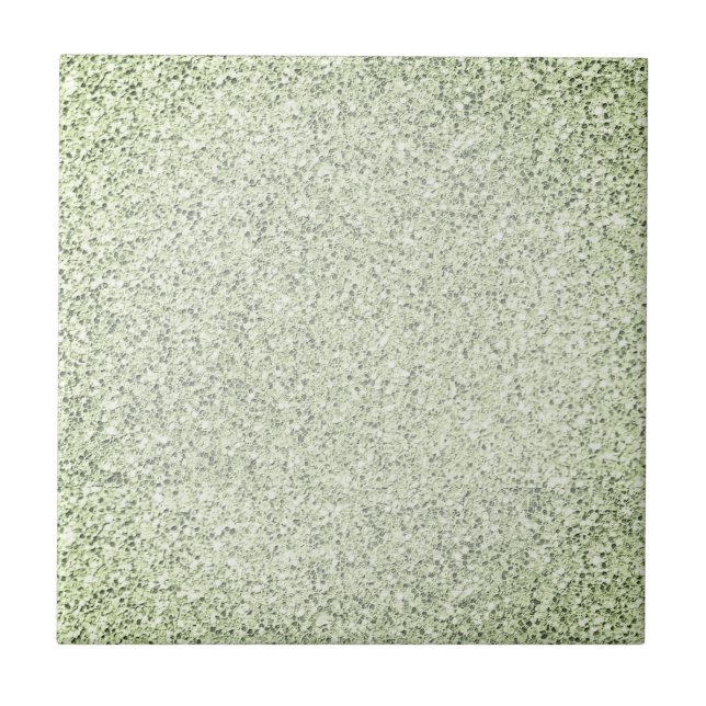 Azulejo Cerámico de Piedra Granítica Rociada Verde (Frente)