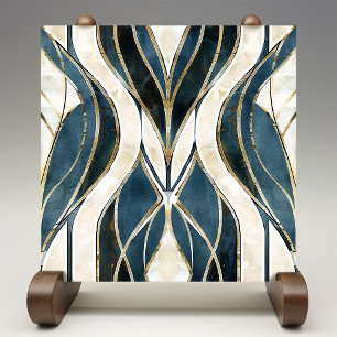 Azulejo Cerámico Deco Waves Glamour