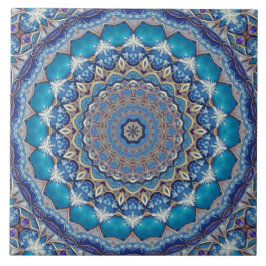 Azulejo Cerámico Decorativo Azul