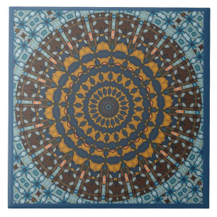 Azulejo Cerámico Decorativo Mandala