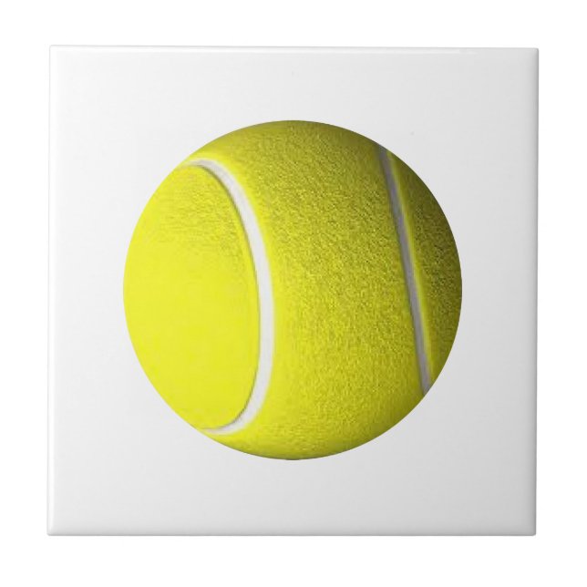 Azulejo Cerámico Deporte Pelota De Tenis (Frente)