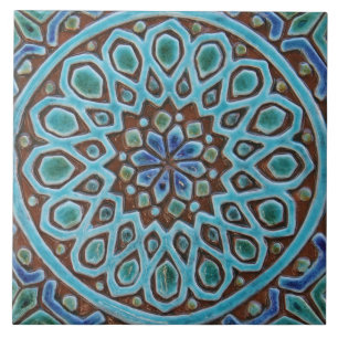 Azulejo Cerámico - Estilo Azulejo Marroquí Turques