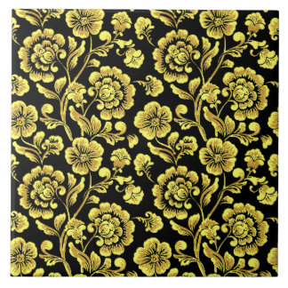 Azulejo Cerámico Floral