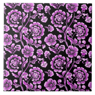 Azulejo Cerámico Floral