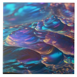 Azulejo Cerámico Holográfico